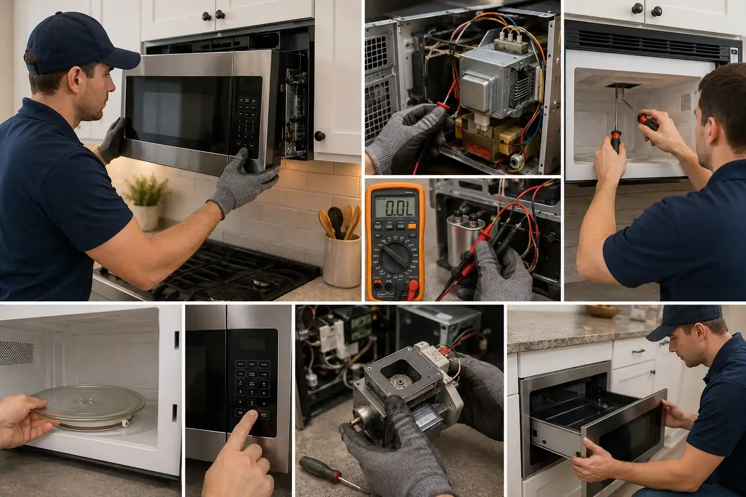 Microwave oven repair technician in Bend Oregon
