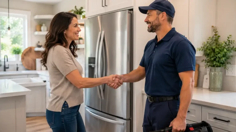 Happy Customer After Successful Appliance Repair in Bend
