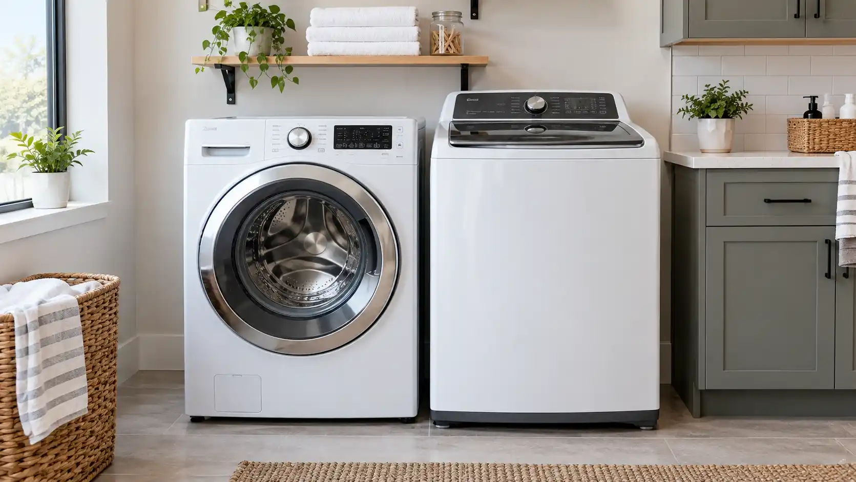 front load and top load washer comparison