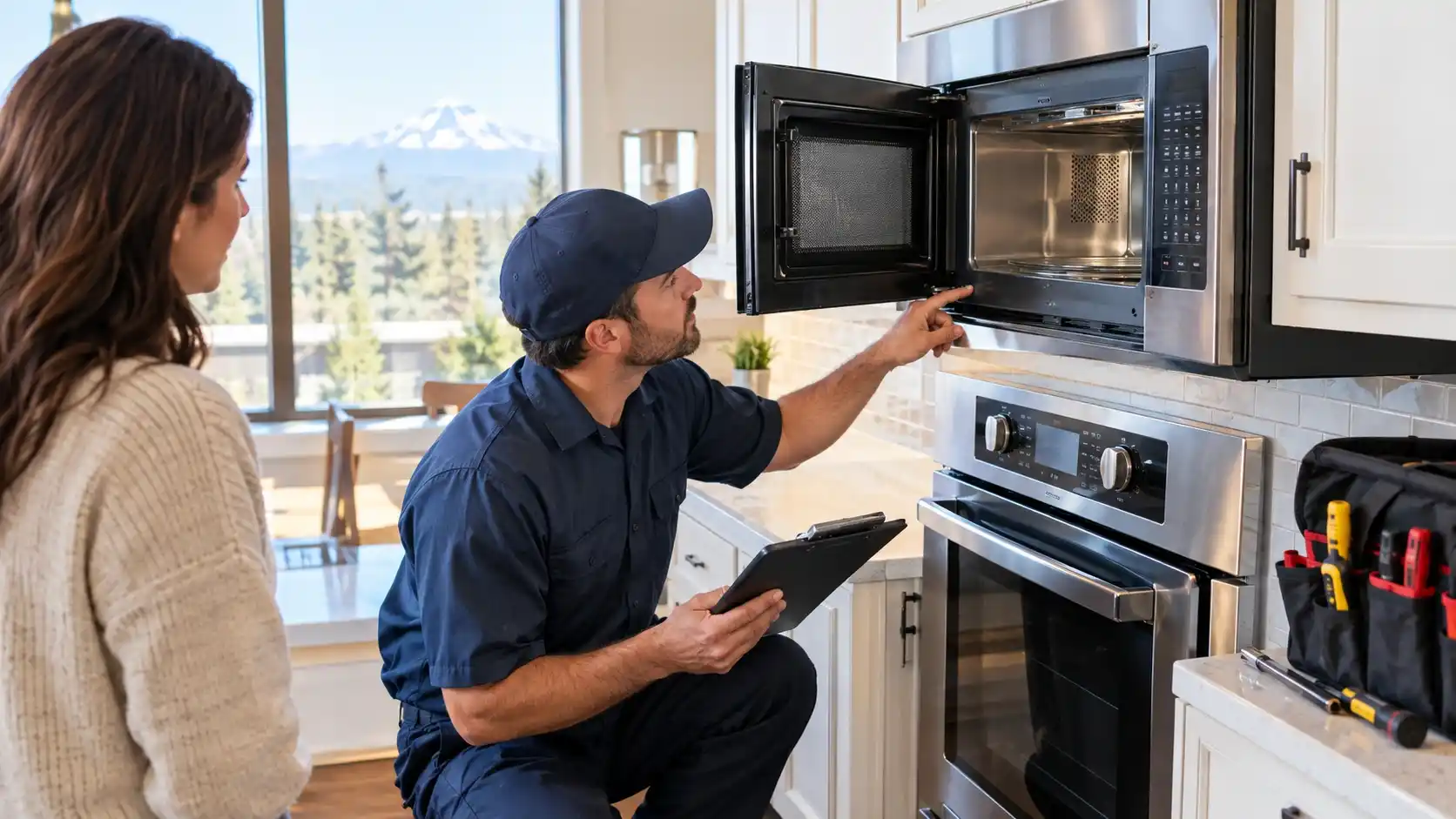 Microwave repair cost and professional appliance repair in Bend Oregon