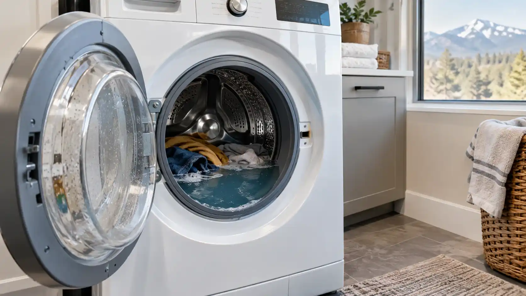 washing machine not draining in Bend Oregon